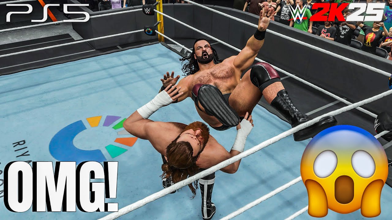 WWE 2K25 - Drew McIntyre vs Sami Zayn - Undisputed WWE Championship Match - Royal Rumble 2026 | PS5