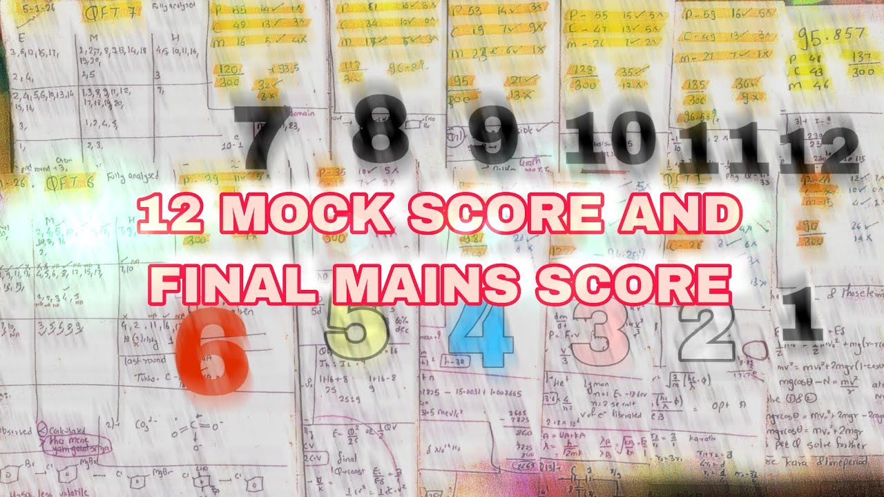 HOW I SMARTLY ANALYSIS MY JEE MOCK TEST.