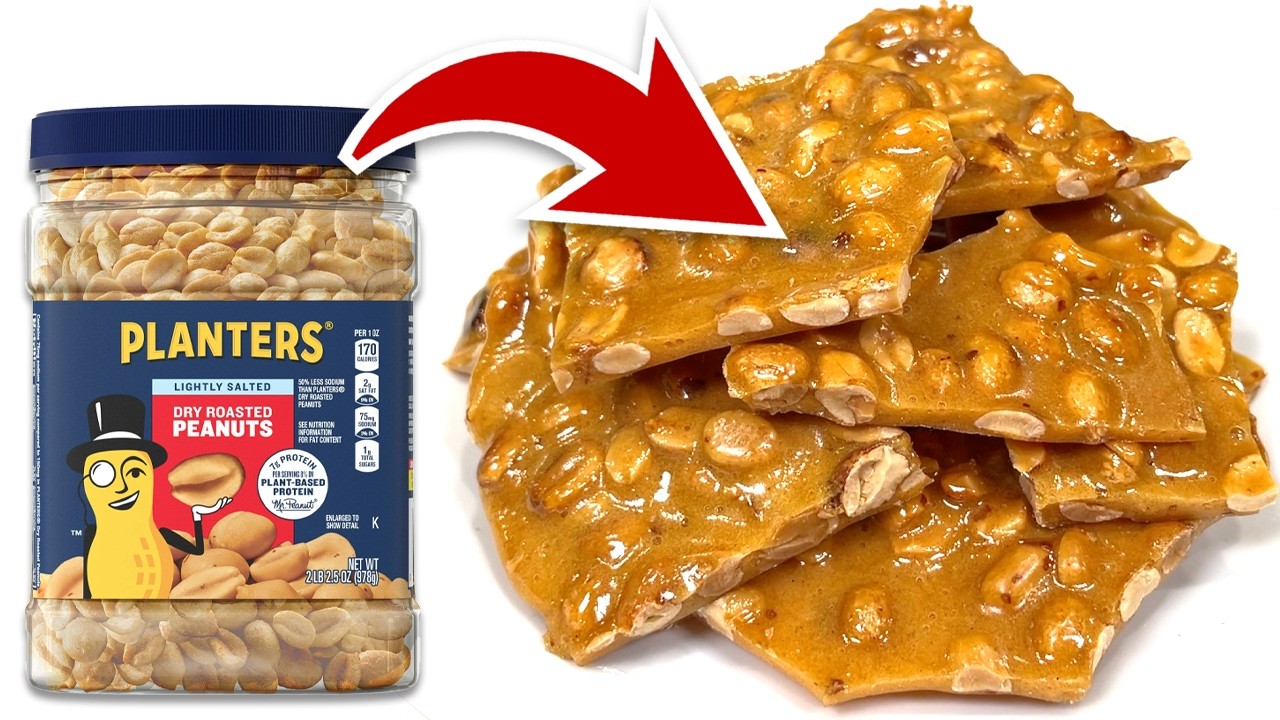 BEST Peanut Brittle Recipe&mdash;How to Make Classic Peanut Brittle!