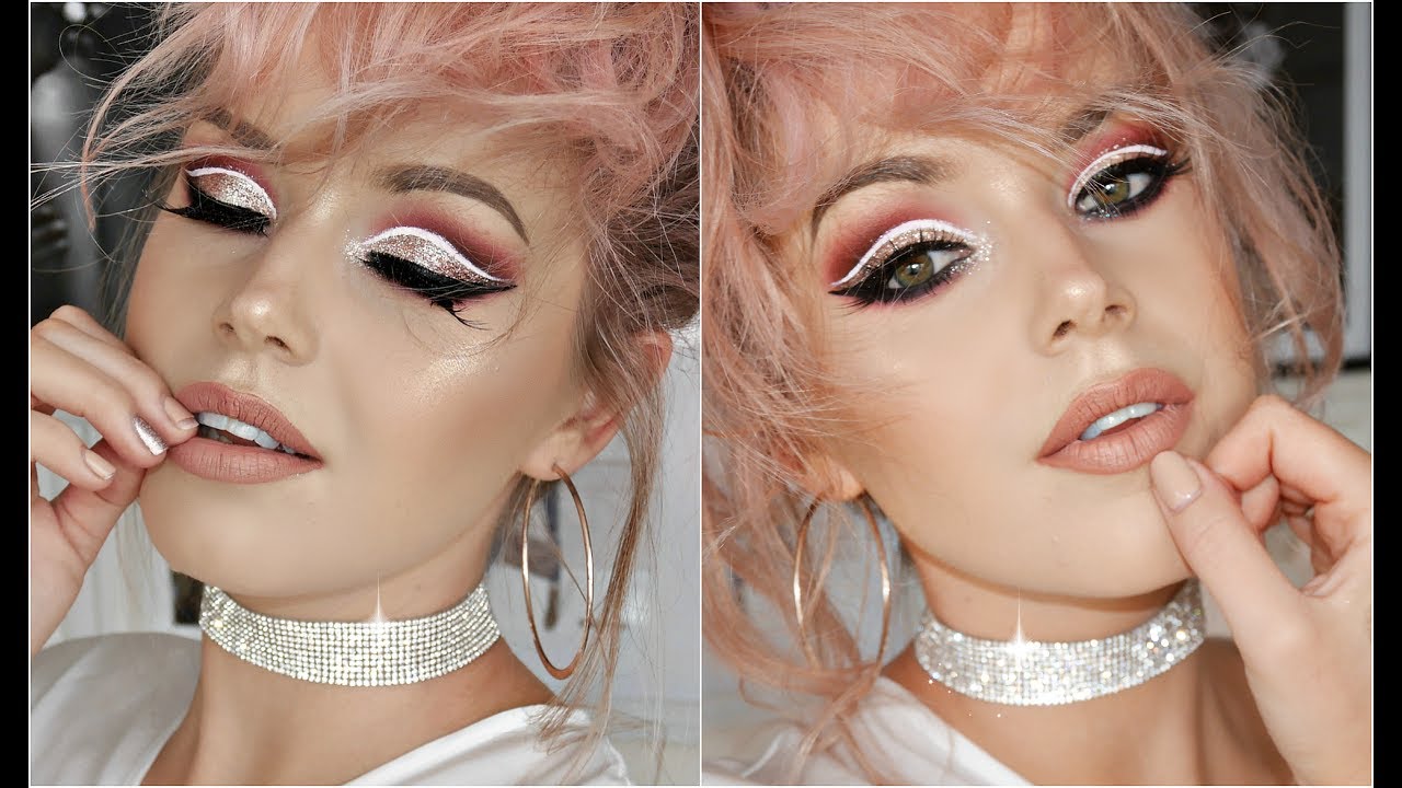 GRWM: Sparkling Pink Cut Crease || Chit Chat Tutorial || MAKEUP BY ANNALEE