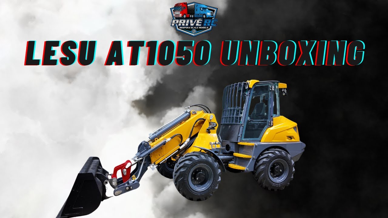 Unboxing the 1/14 Aoue AT1050 Telescopic Arm Fork Loader Model!