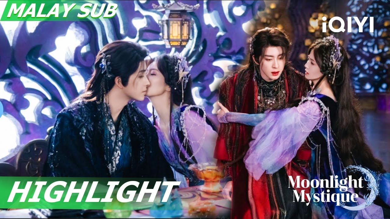 💔Bai Shuo & Fan Yue menyaksikan bunga api dengan air mata 😢🎇| Moonlight Mystique | iQIYI Malaysia