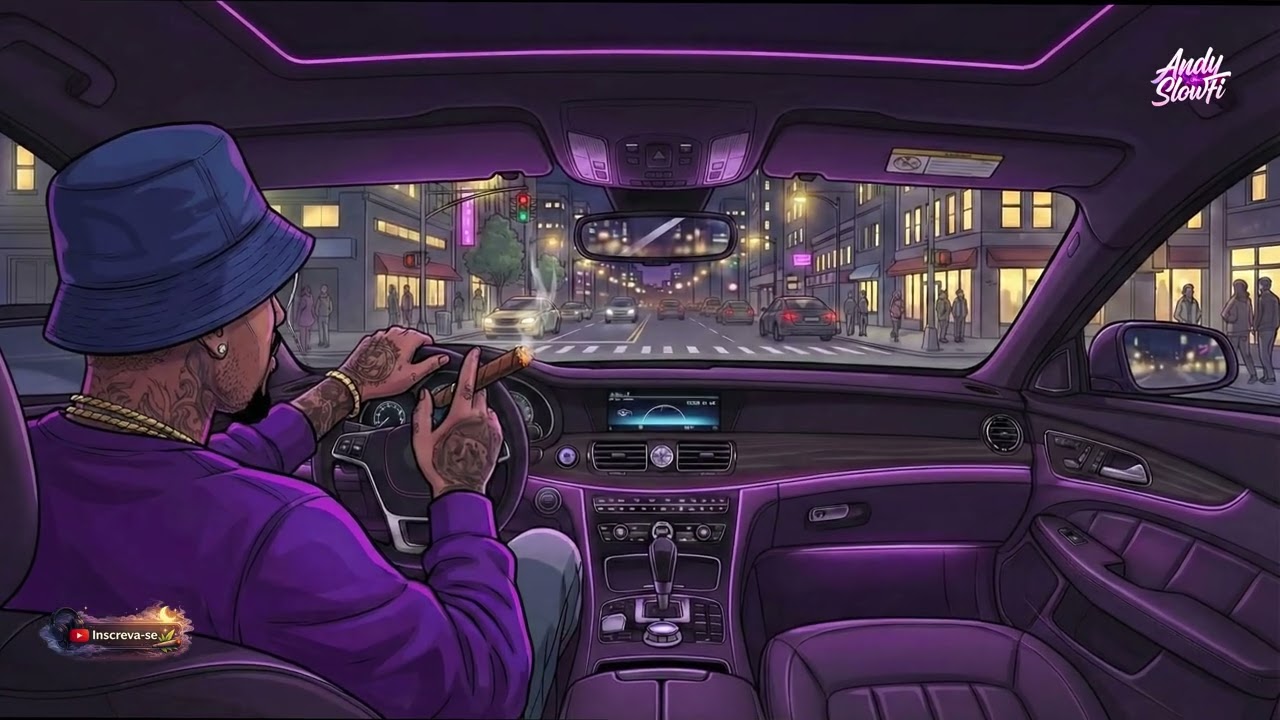 Just Cruising Through the Night 🌙 420 Bluesy Stoner Rap to Chill