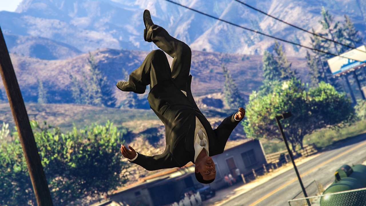 CRAZY PARKOUR STUNT! - (GTA 5 Funny Challenges)