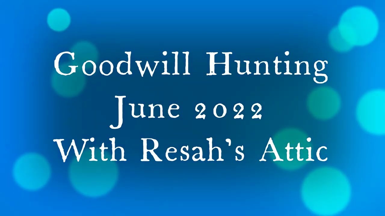 Goodwill Hunting June 2022