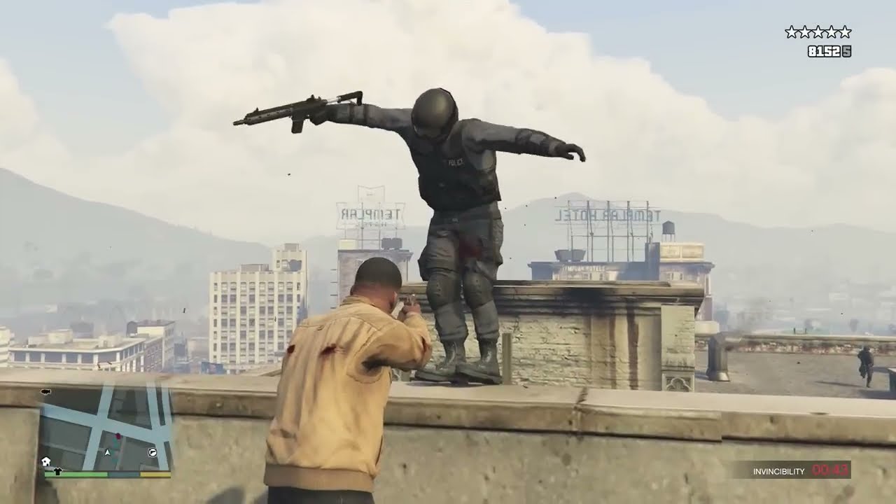 GTA 5 &mdash; Подборка смешных/жестоких моментов &mdash; Безумные провалы, трюки на машинах, физика тряпичной...