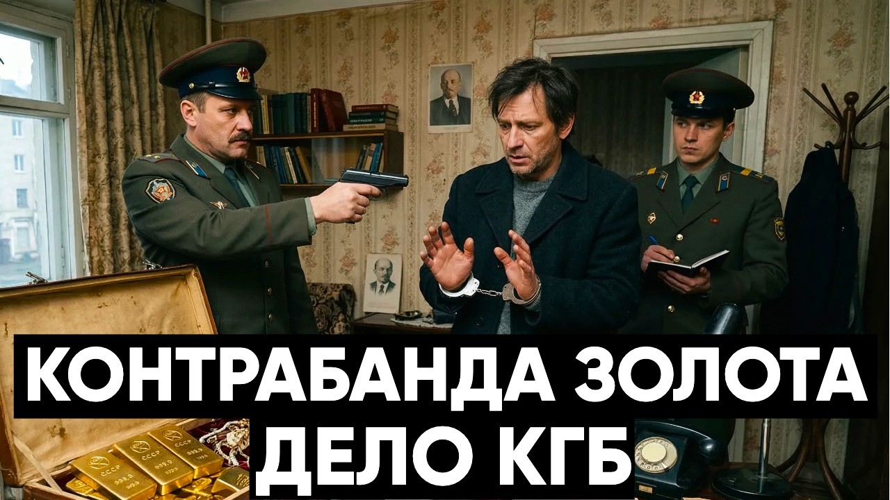 КОНТРАБАНДА ЗОЛОТА В СССР — операция КГБ против подпольной сети