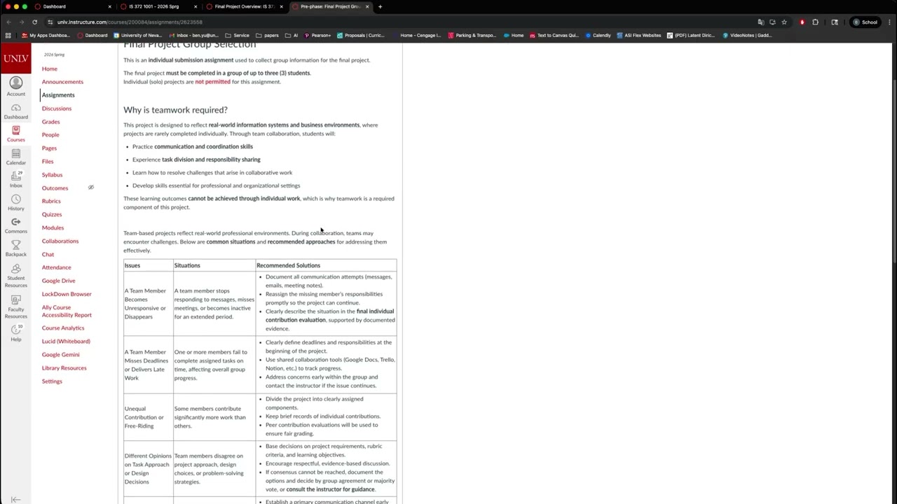 Final Project Overview