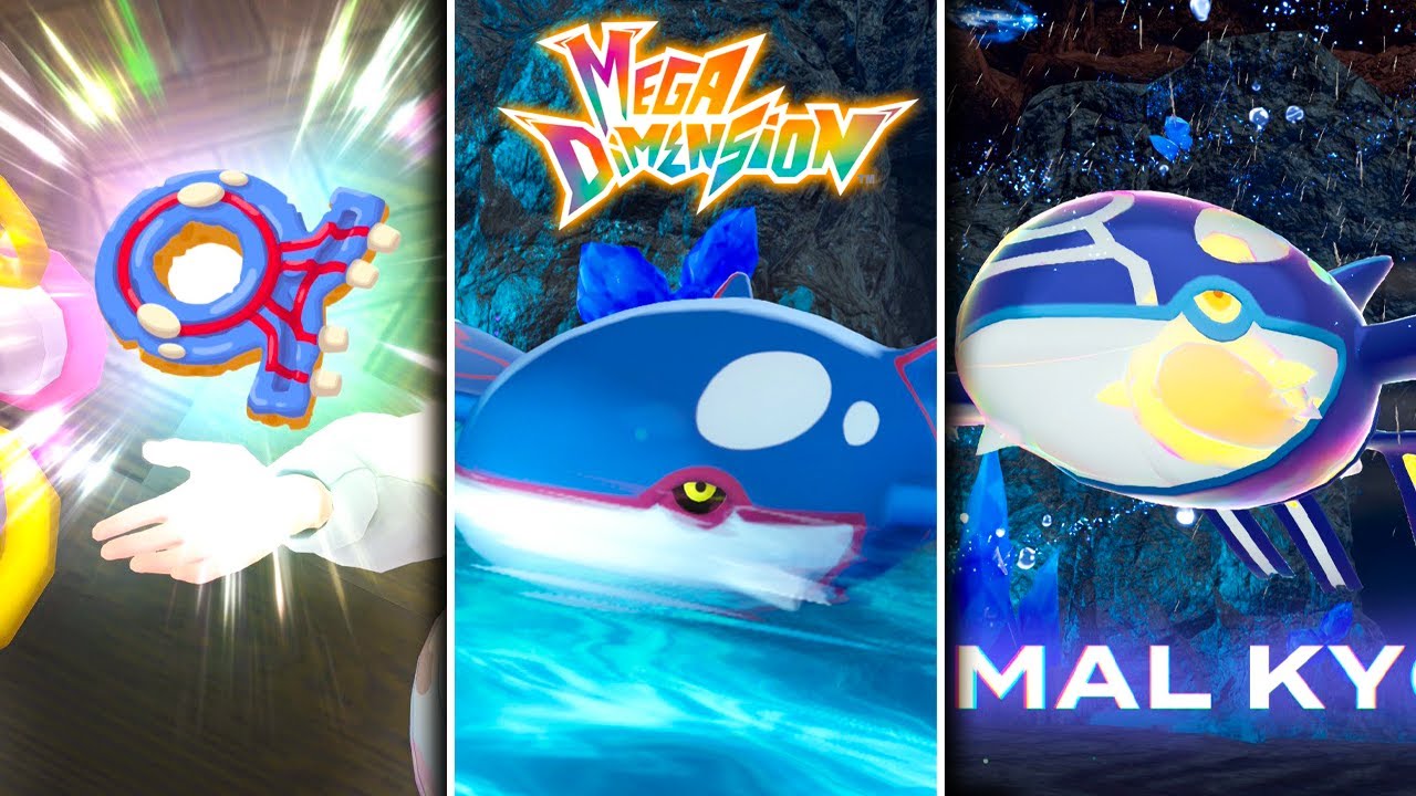 HOW TO CATCH KYOGRE IN POKEMON LEGENDS Z-A! Easy Donut Recipe / Mega Dimension