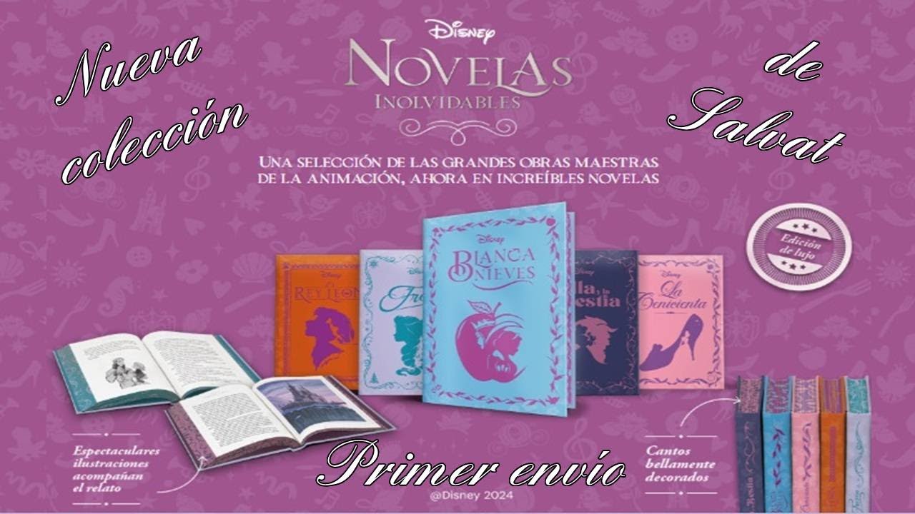 Disney Novelas Inolvidables de Salvat, primer envío de la colección