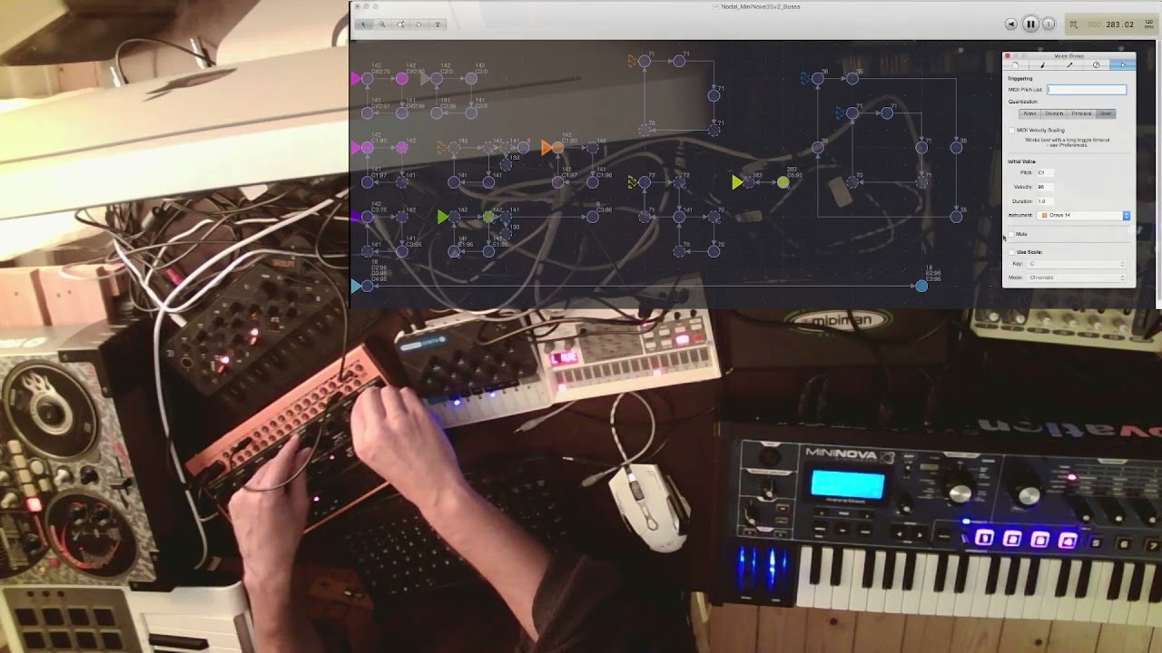 Bossa Nova Space House at 120bpm  🎧  live generative music 🎛
