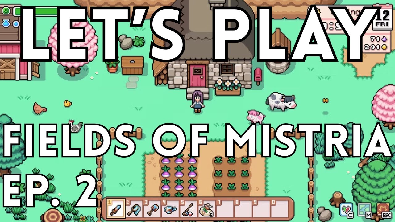 Let's Play Fields of Mistria Episode 2: The Stone Dragon