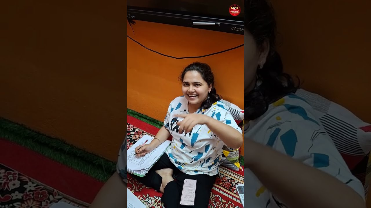Vatala Ma'am के studio में पढ़ा Raid Civic Classes Vatsla mam political Science वाली mam 