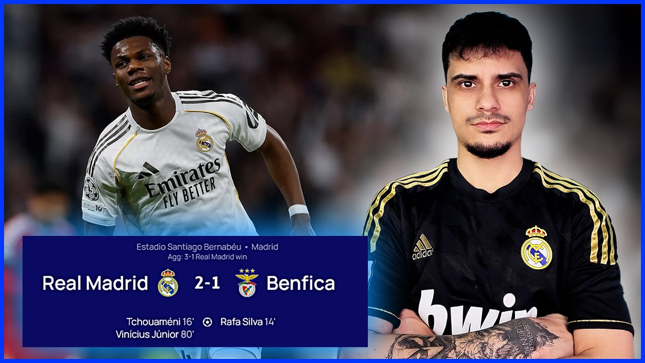 Analiza REAL MADRID - BENFICA 2-1