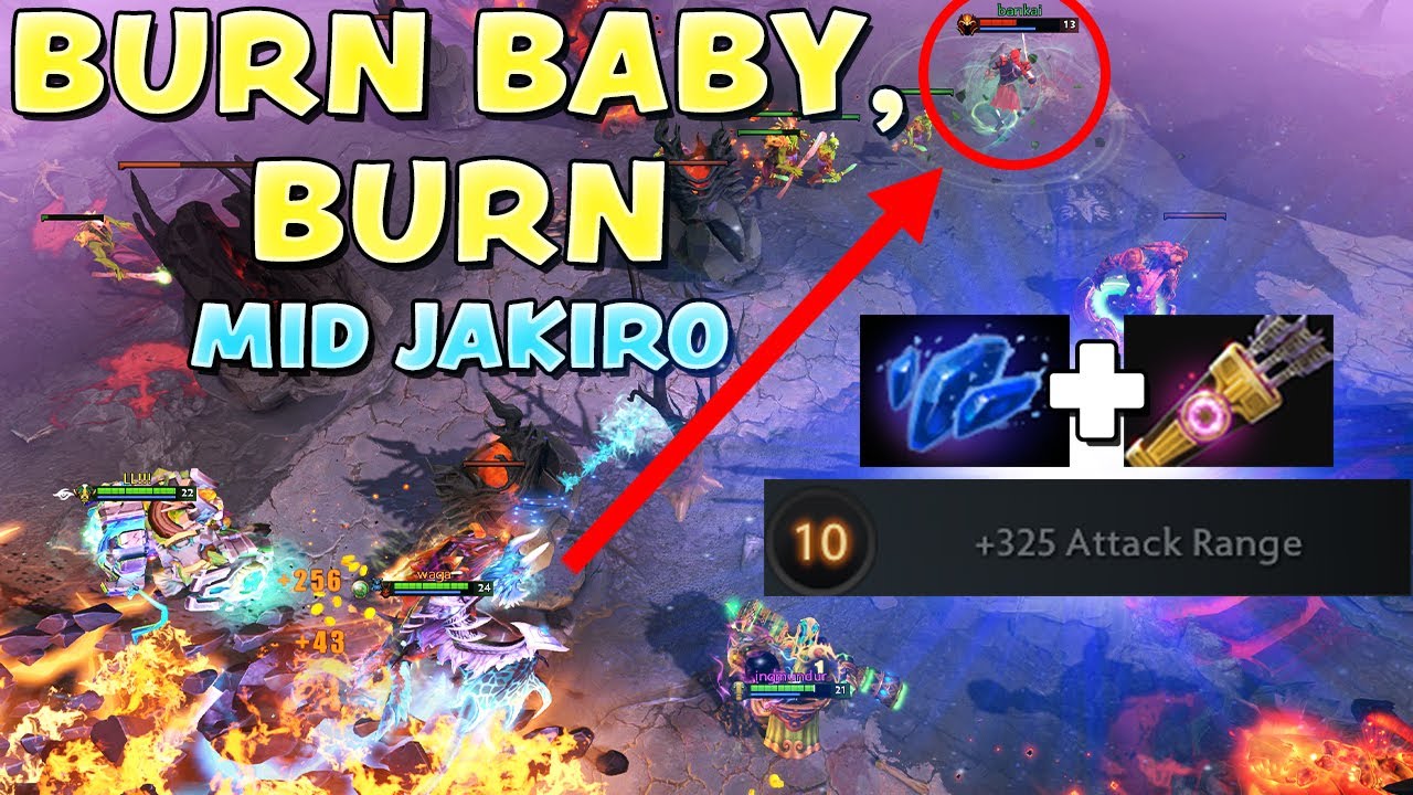 BURN BABY, BURN - MID JAKIRO
