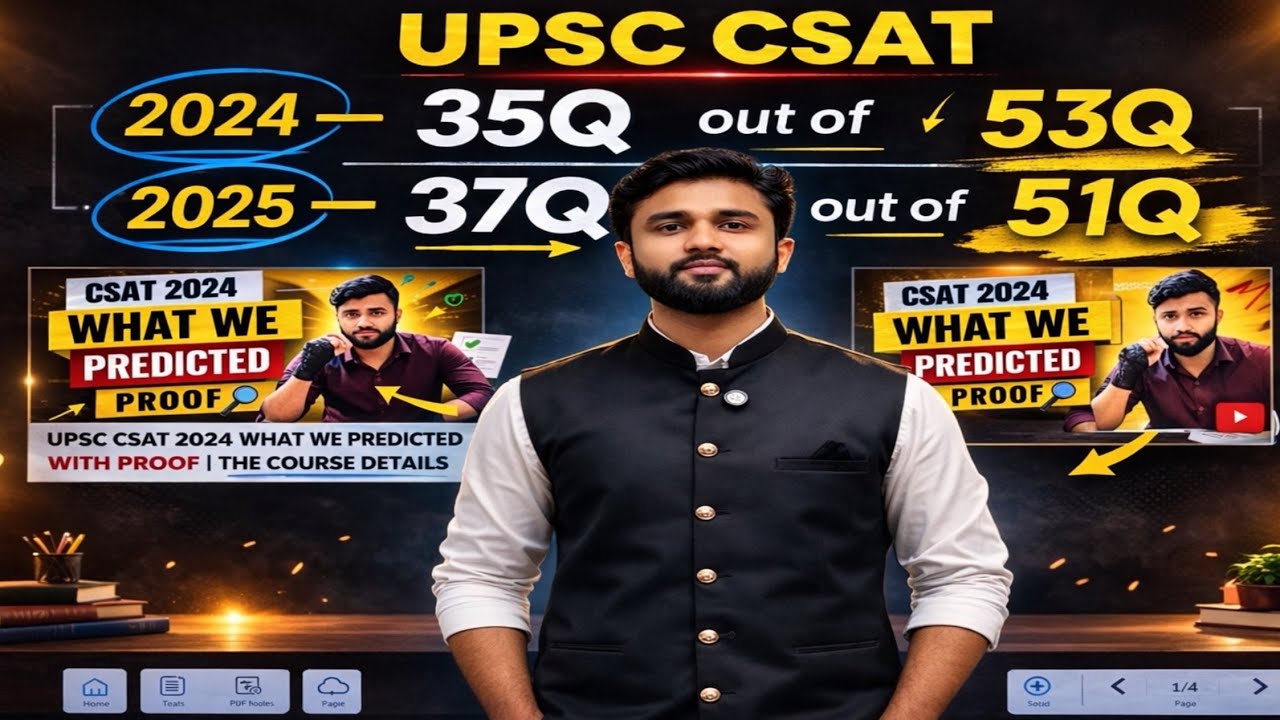 UPSC CSAT 2026 LATEST COURSE DETAILS | CRASH COURSE | TEST SERIES | Aptitude With AVISHEK SINHA |