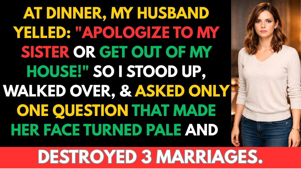 “Apologize or GET OUT NOW!”— My Own Husband Yelled, He Had No Idea That I Would Destroy His