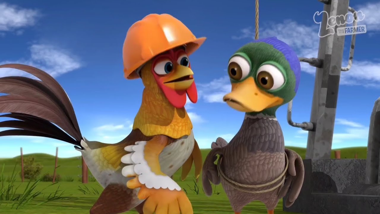 Mr. Rooster vs. Duck: The Rope Rescue Gone Wrong 😂 | Bartolito GAMAVISION