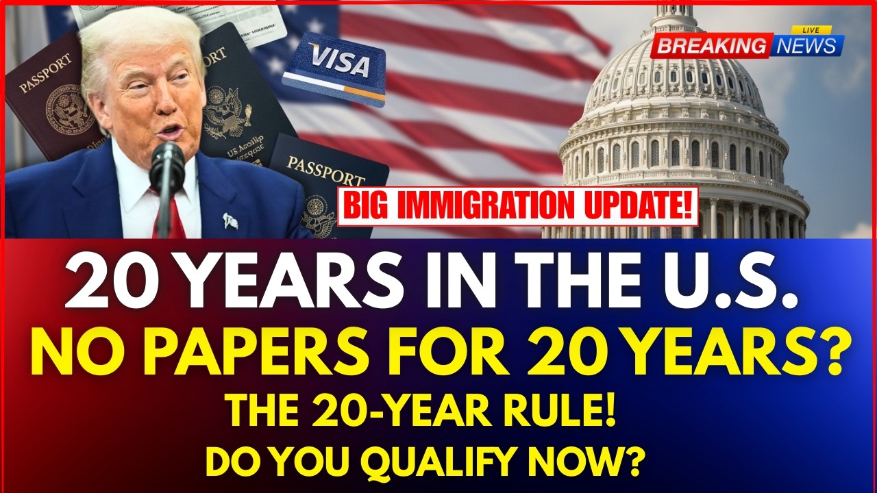 20 Years in the U.S. Without Legal Status: Does Long-Term Residence Qualify You for a Green Card?