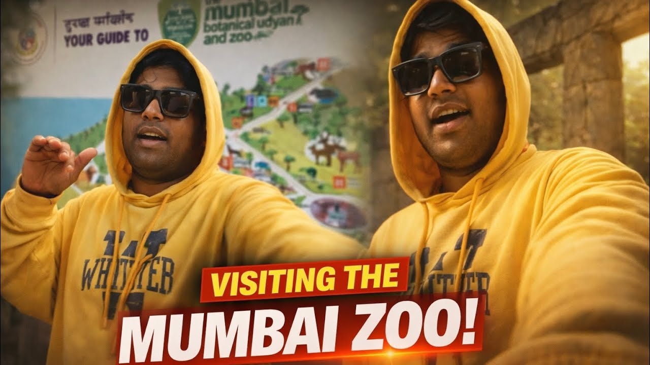 Visiting the Mumbai zoo /  byculla/.  #vickychavan 