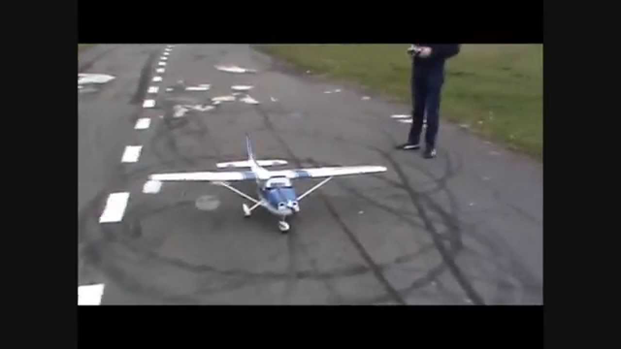 Cessna 182 XXXL Tiansheng, avion RC plane maiden flight