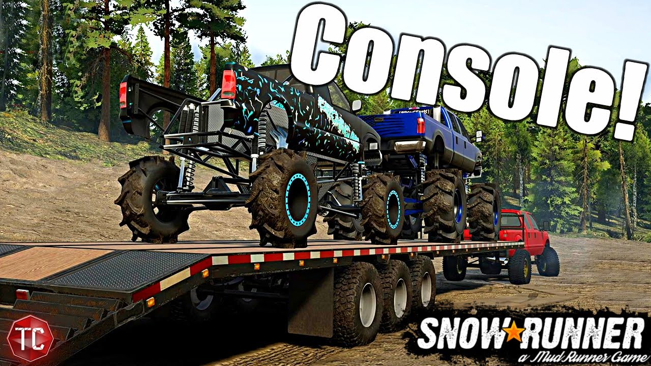 SnowRunner: GIANT MUD TRUCKS Come To CONSOLES!