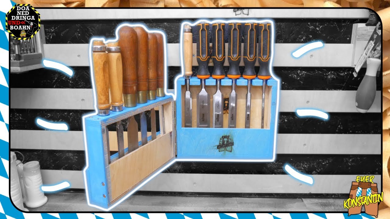 🔨 Der BESTE Stemmeisenhalter - ganz einfach selbst gebaut! French Cleat