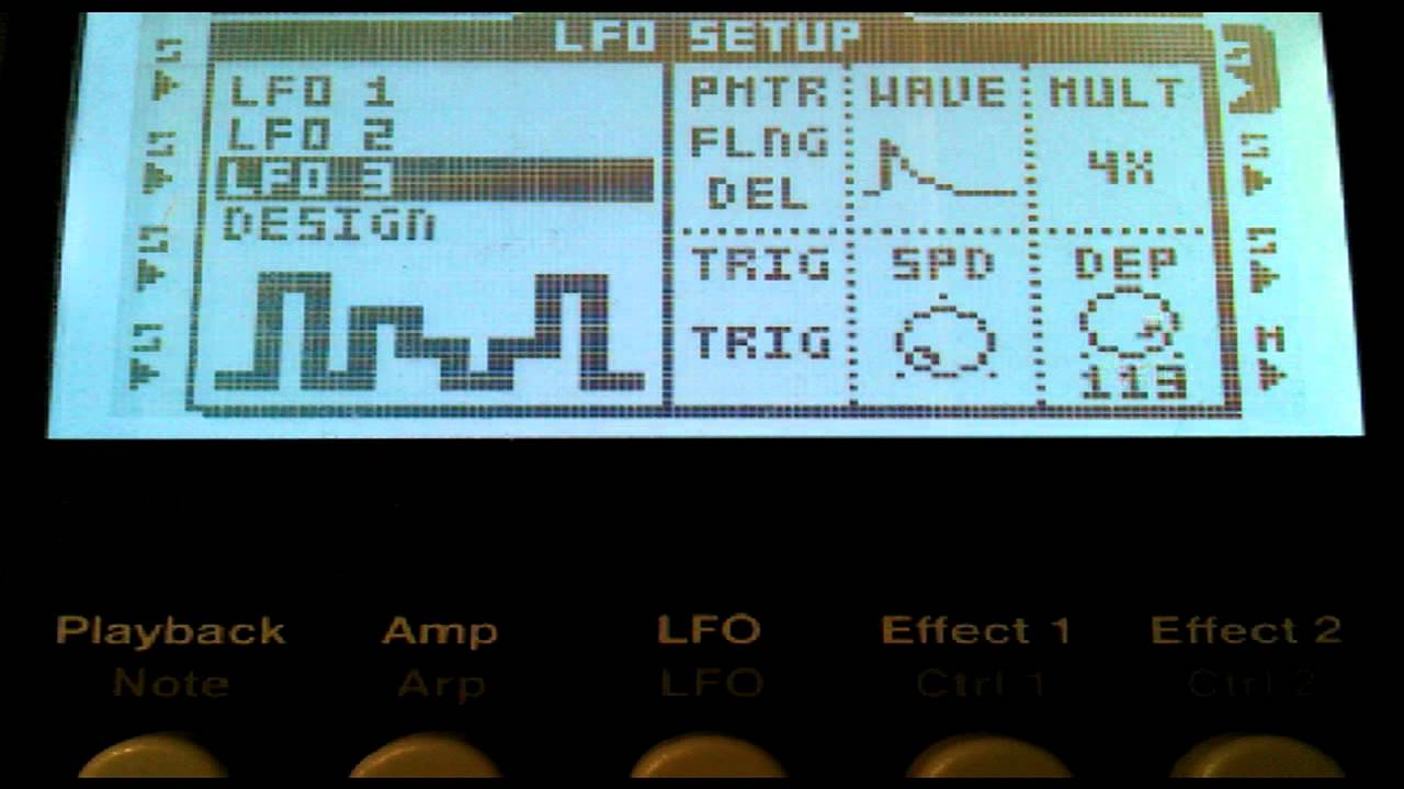 Octatrack Tip Video #5 : LFO's, part 2, and Parts.