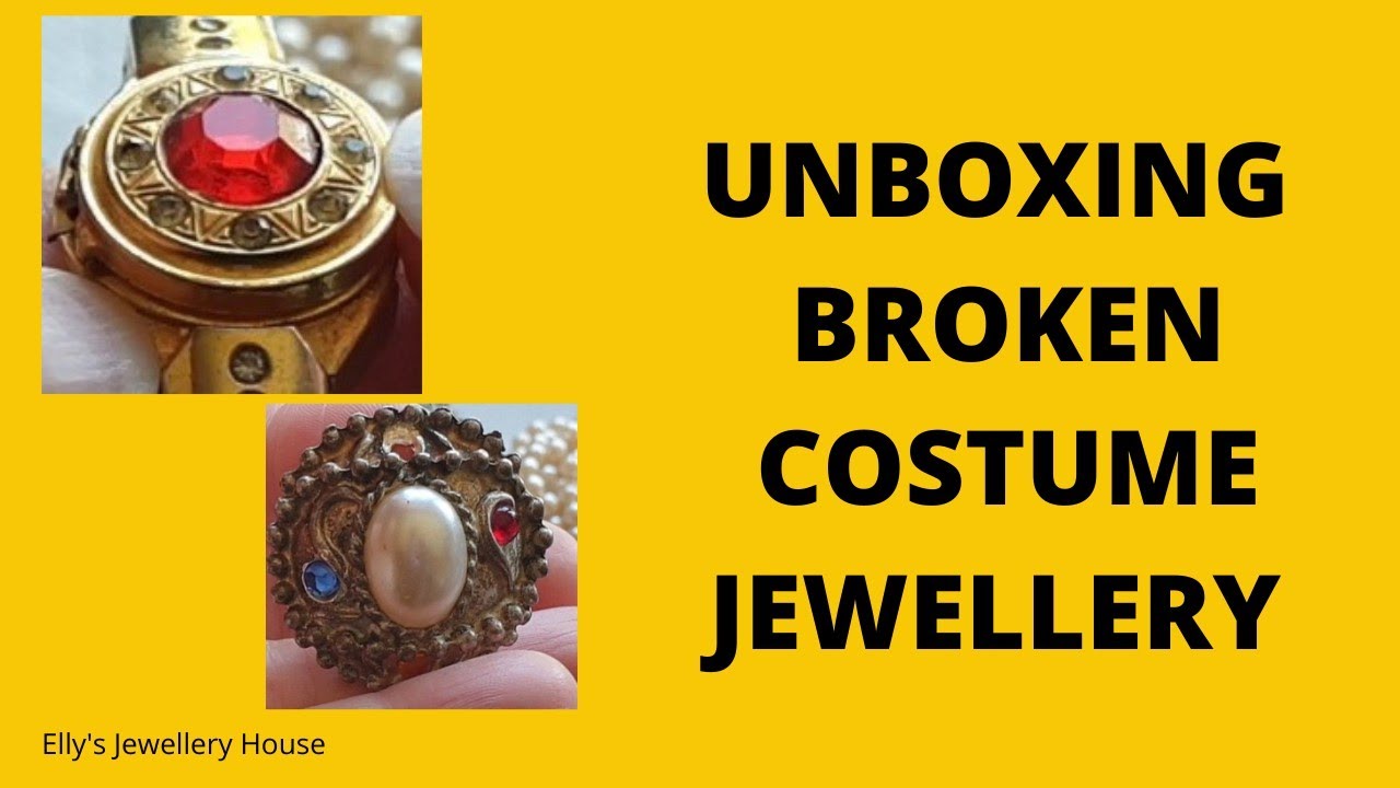 Jewellery Haul | Broken Costume Jewellery | Unboxing - Elly's Jewellery House