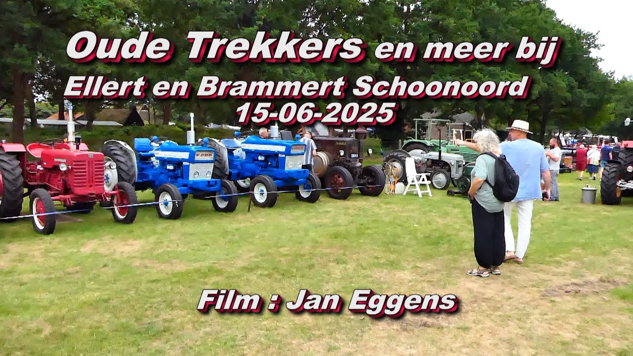 Oude trekkers en meer bij Ellert en Brammert Schoonoord 15 06 2025