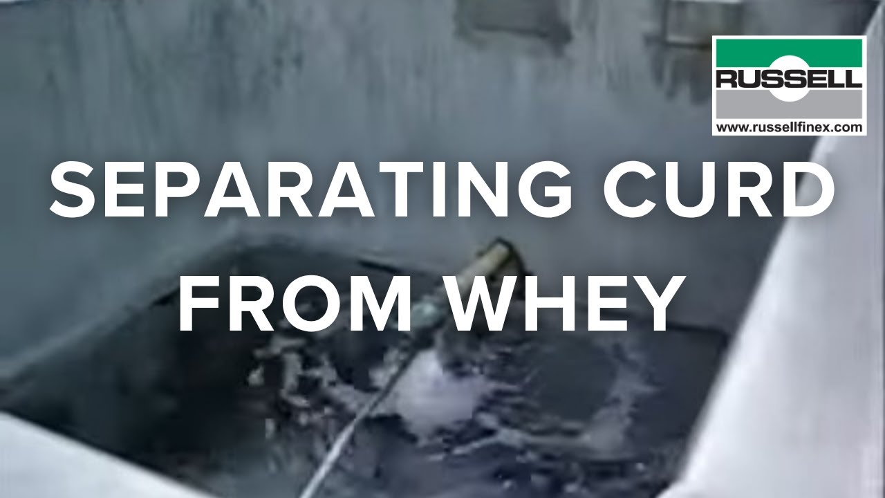 Separating curd from whey - Liquid Solid Separator™
