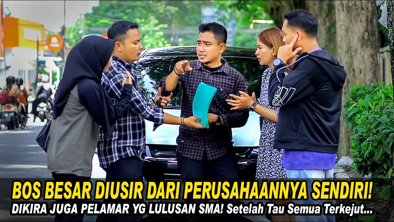 BOS BESAR DIUSIR DARI PERUSAHAANNYA SENDIRI DIKIRA JUGA PELAMAR YG LULUSAN SMA! Setelah tau Terkejut