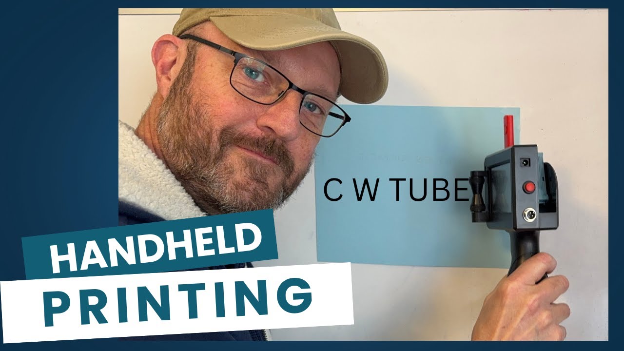 Ultra Capable Handheld Inkjet Printer - You'll Love All the Ways It Can Be Used
