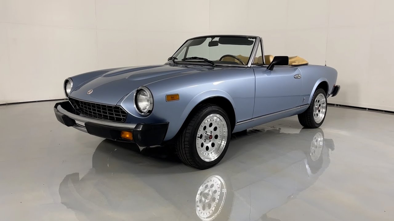 1981 Fiat Spider 2000 For Sale