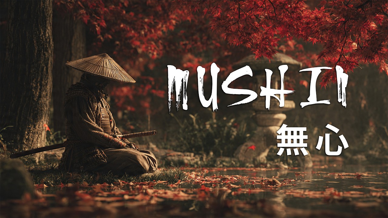 Mushin — 無心 | Japanese Zen Samurai Handpan Music for Quiet Mind & Deep Focus ️🎧 3H Relaxing Music