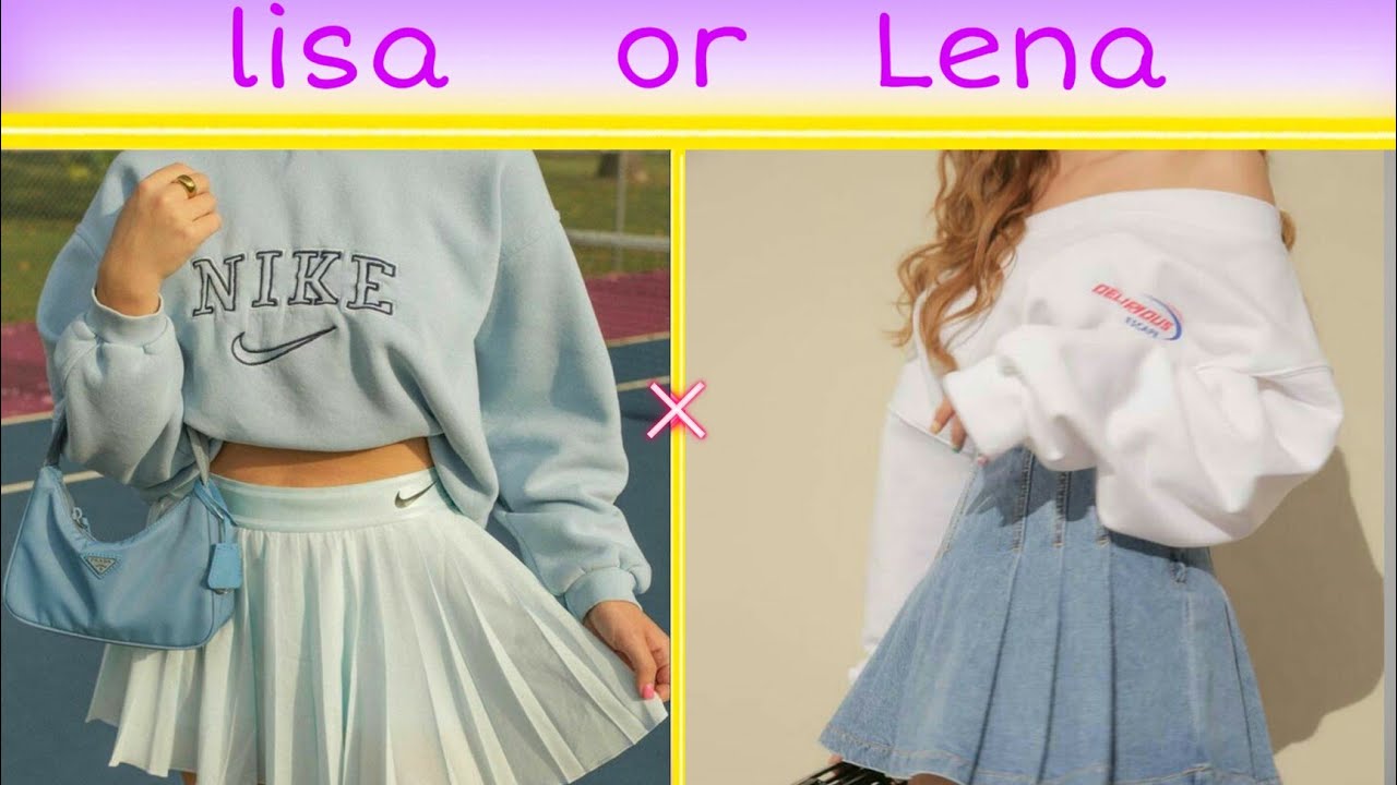 LISA OR LENA 💙👗(clothes)