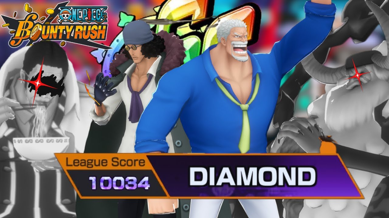 I REACHED DIAMOND LEAGUE WITH THESE BROKEN EX'S | ONE PIECE BOUNTY RUSH