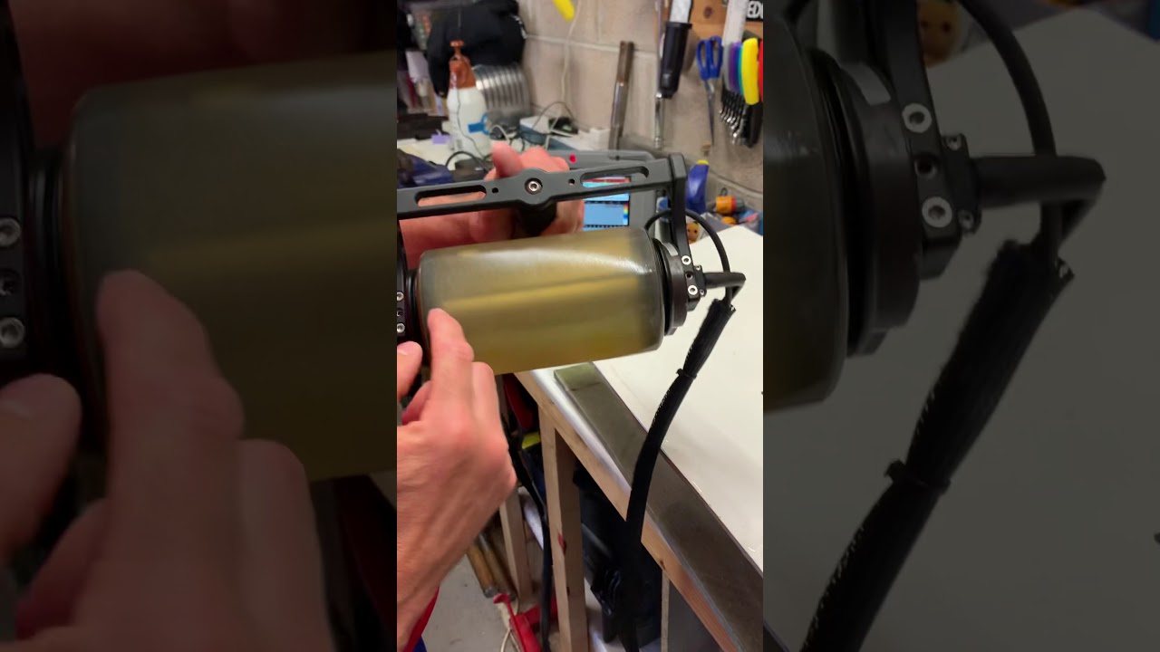 Low frequency PAUT inspection on wind turbine blade.