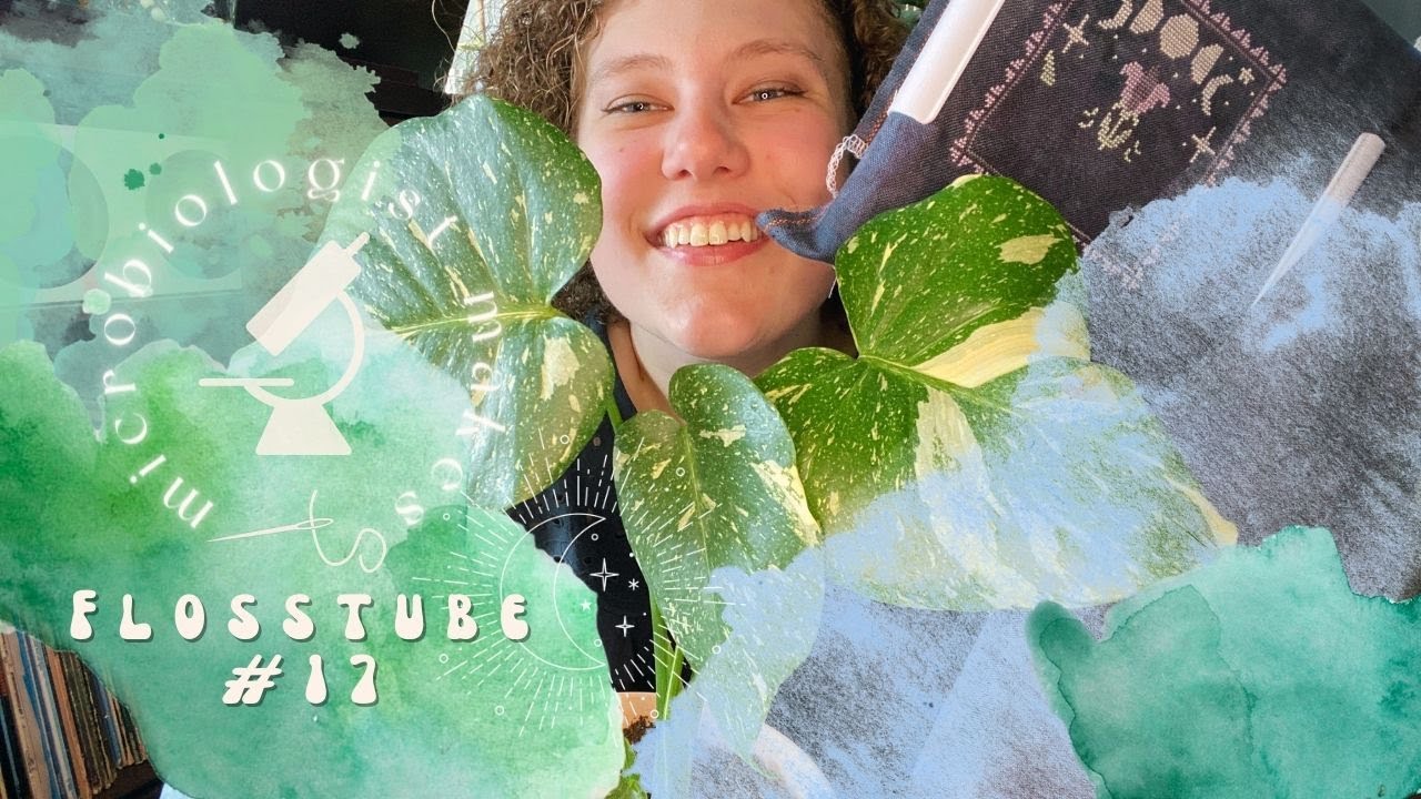 Flosstube #17 - New projects, WIPs, Plants