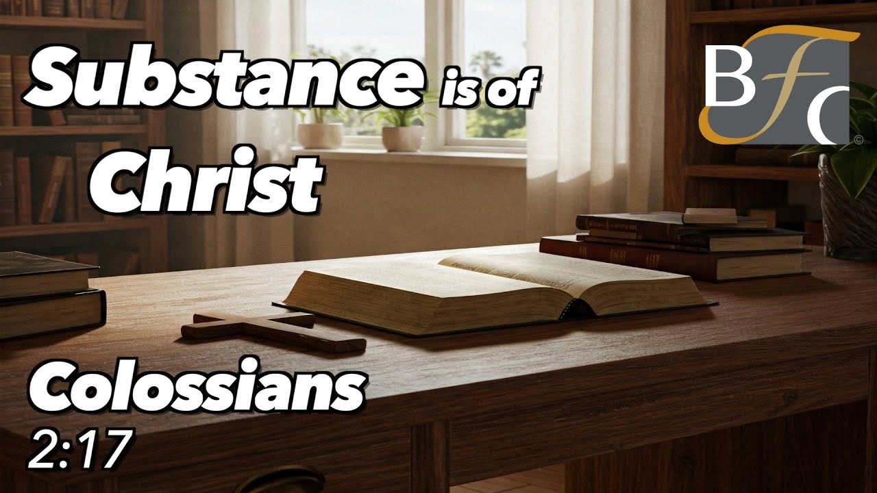 Scripture and Teaching | Colossians 2:17