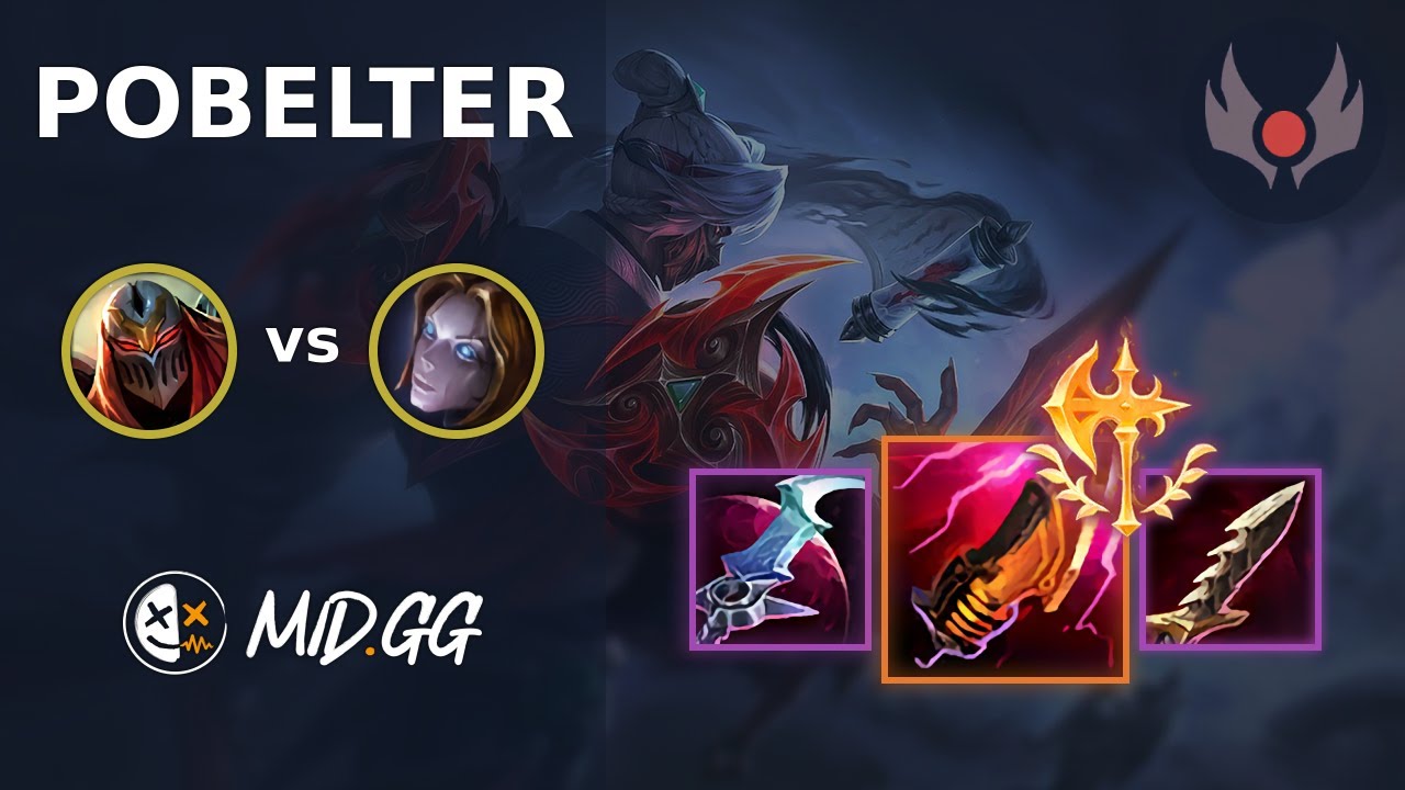 MID.GG: [ Pobelter ] Zed MID vs Orianna | NA GRANDMASTER | LOL Season 2025