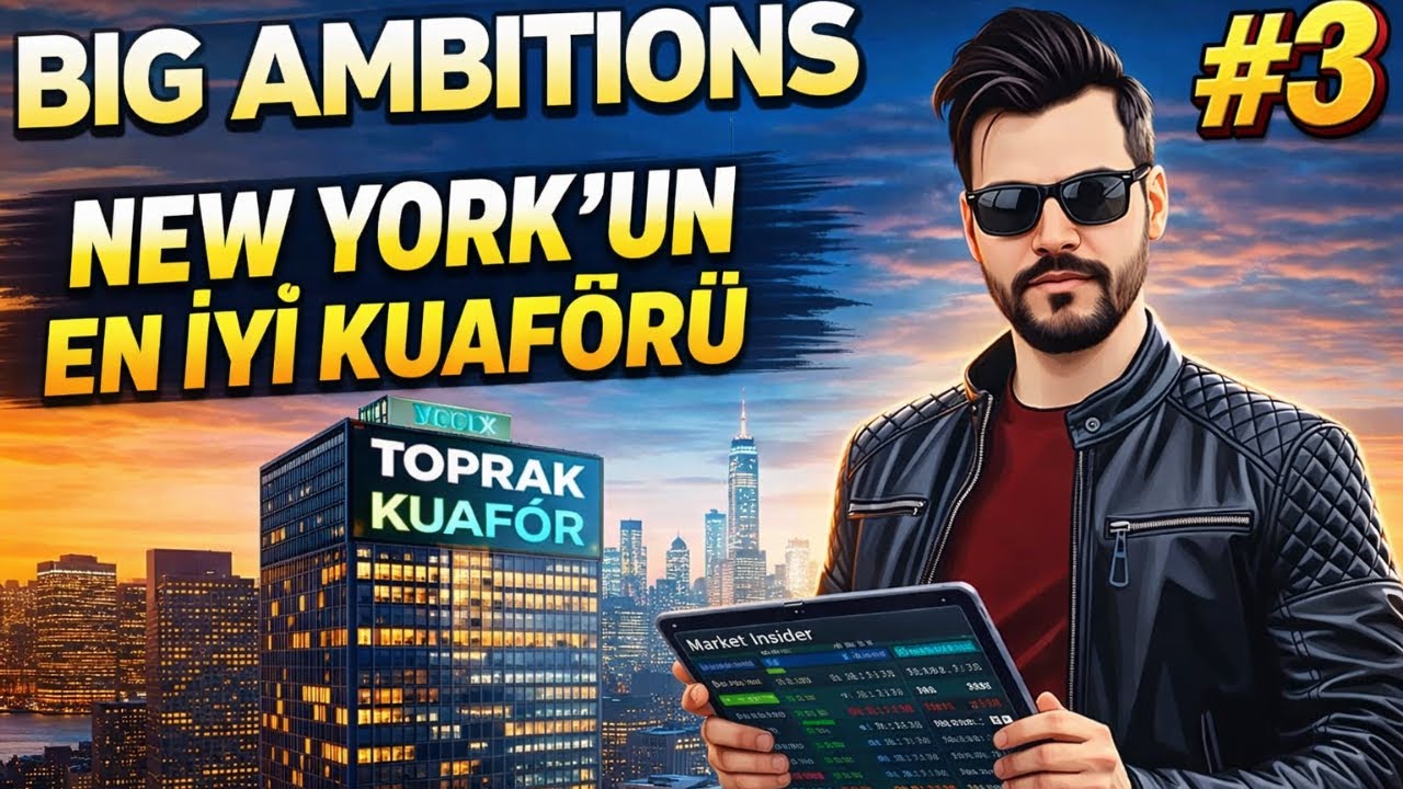 🏙️ ESNAFLIKTA SEVİYE ATLADIK! Kuaför Salonumuz Hayırlı Olsun! | Big Ambitions #3