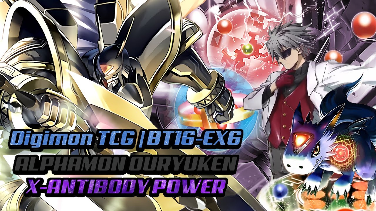 Digimon TCG | BT16-EX6 | Alphamon Ouryuken! X-Antibody Power!