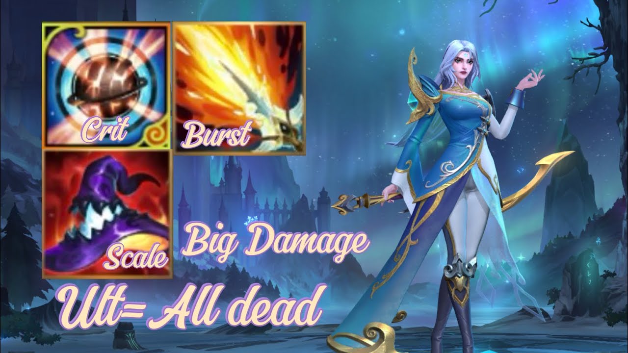 Winterblessed Diana jungle gameplay and game winning ult that delete the whole enemy team