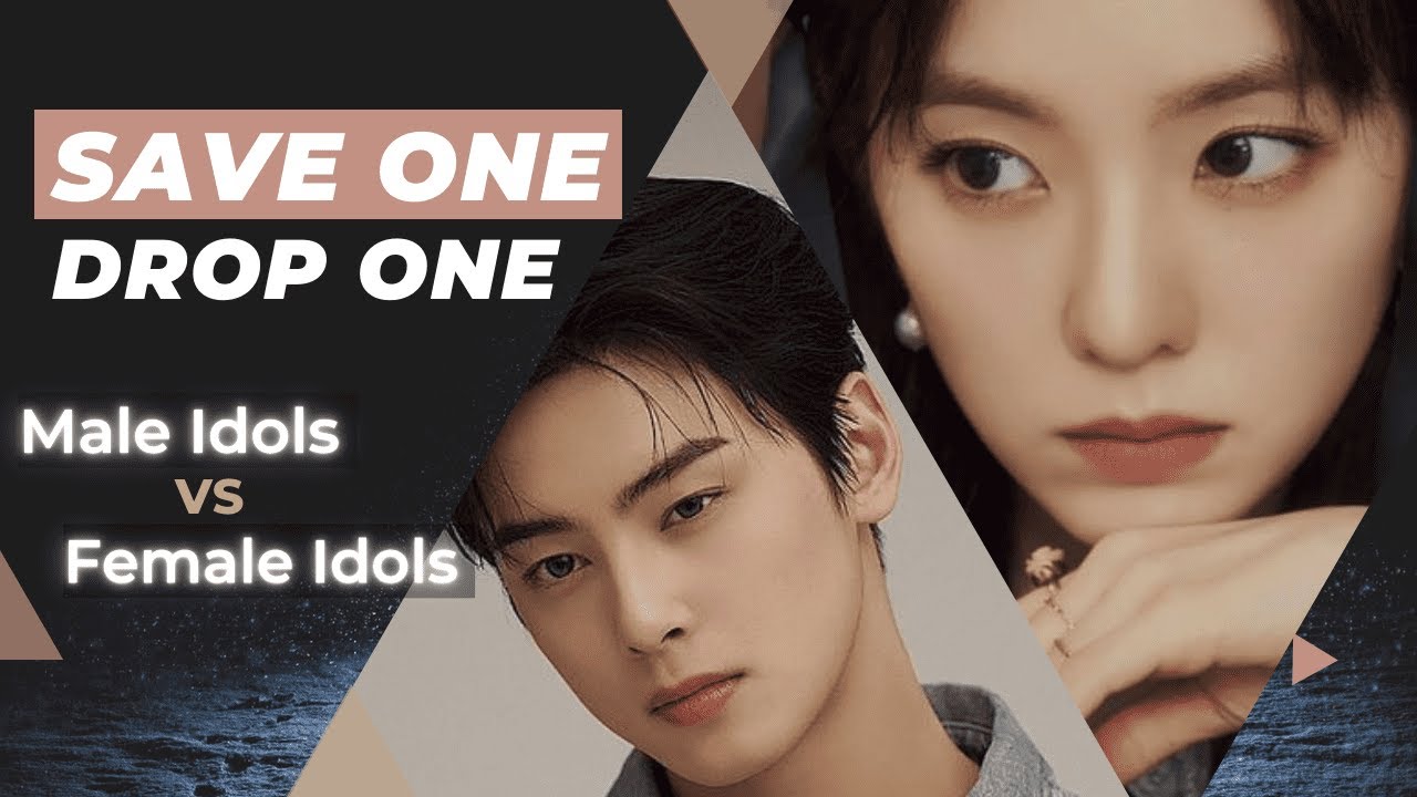 [Kpop Games] Save One Drop One Female VS Male Kpop Idols || Unexpected!