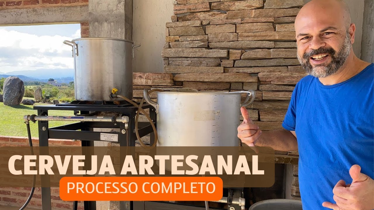 Processo Completo de Fabricação de Cerveja Artesanal