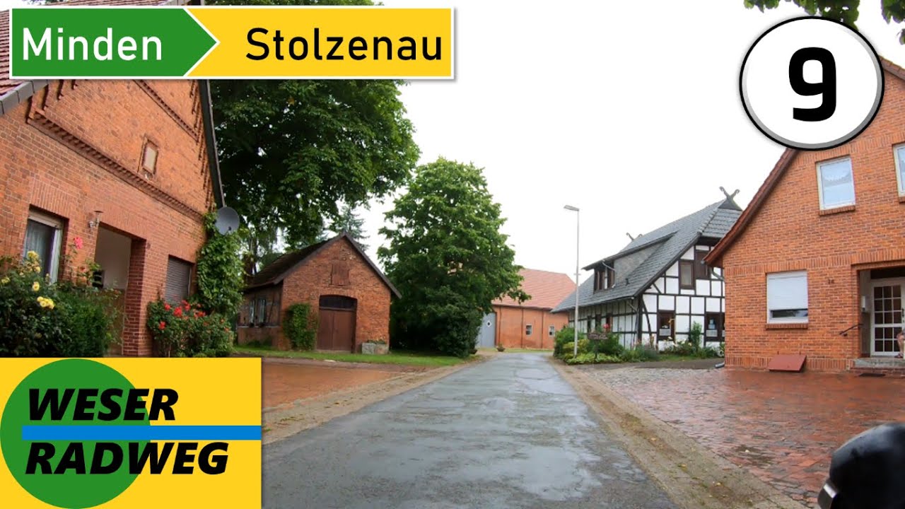 Weserradweg im Zeitraffer / Teil 09: Minden – Stolzenau