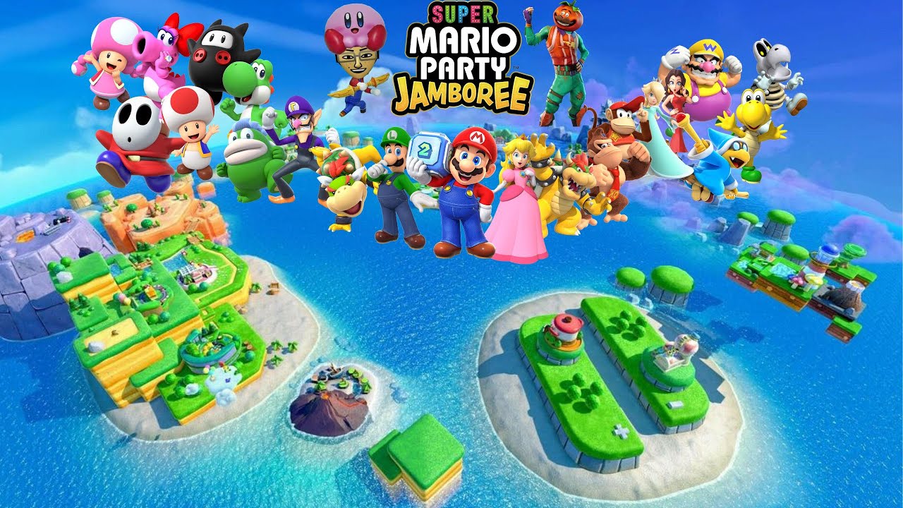Super Mario Party Jamboree+Jamboree Tv with Online Viewers