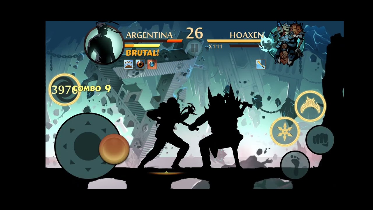 Shadow fight 2, raid Hoaxen 2k de daño