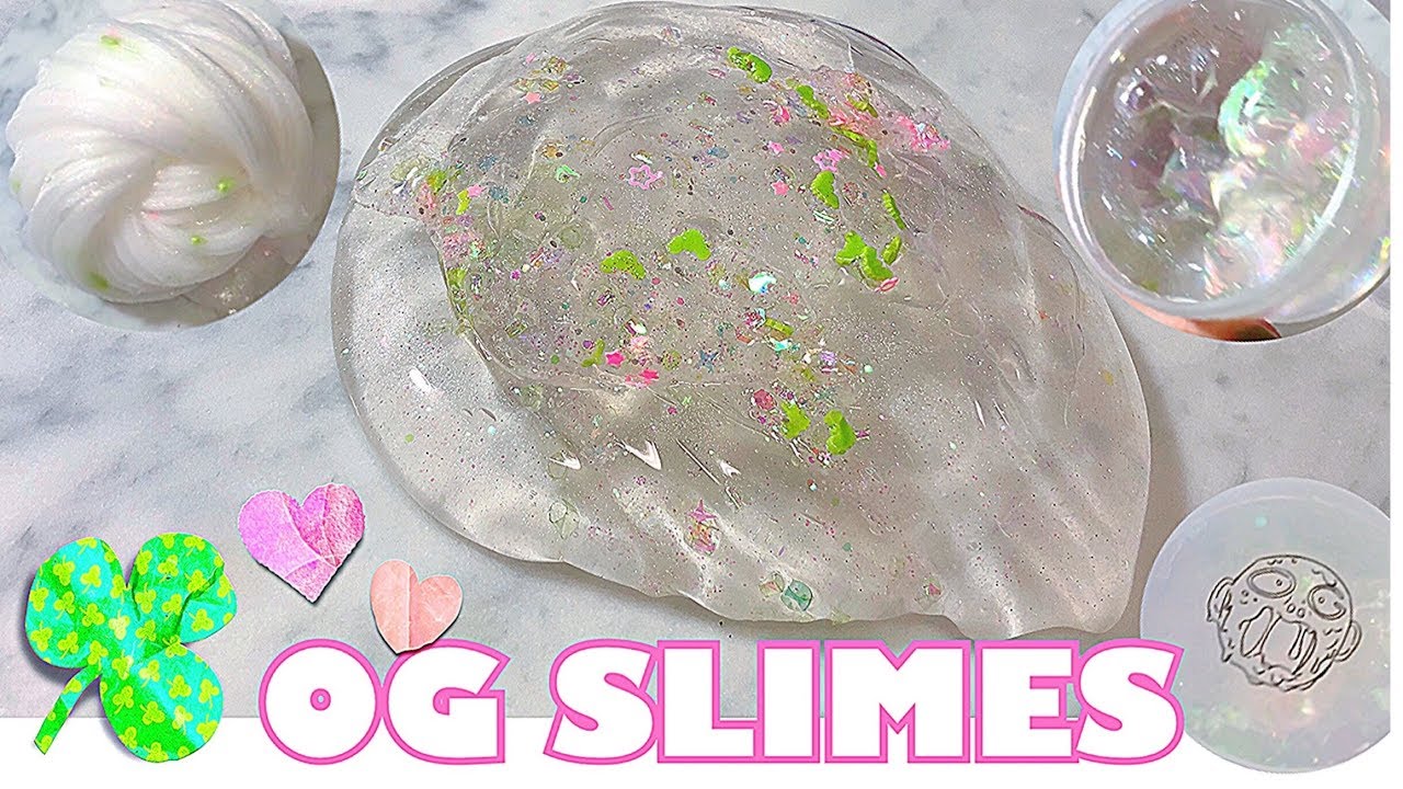 【OG SLIMES🌸🐝Creepy kawaii juice🌸🐝柔らかめクリア💓💞】【ASMR】